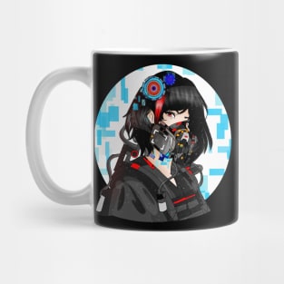 Cyberpunk girl Mug